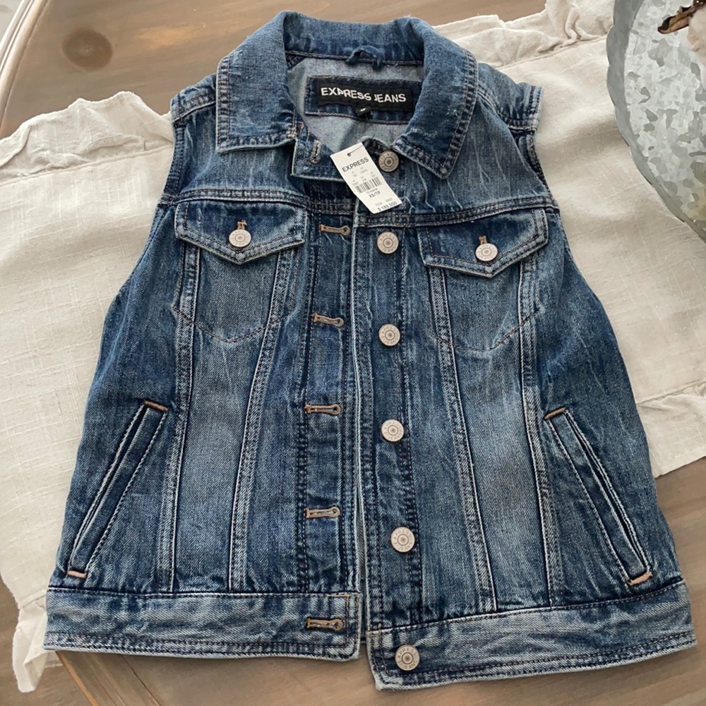 Express denim jacket